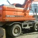 Колесный экскаватор Doosan DX210W 