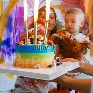 Организация детского Дня Рождения - свободное рисование