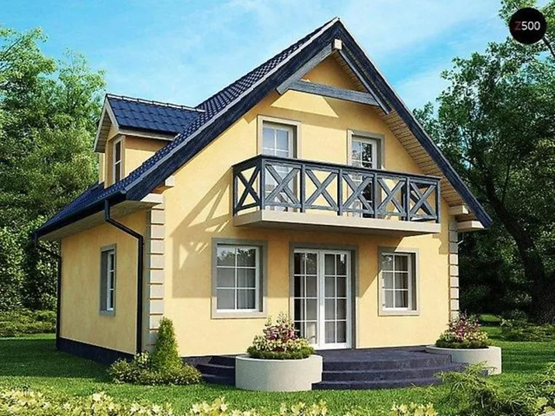 Проекты домов из газобетона. Владивосток