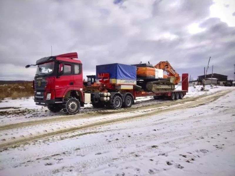 Перевозка негабаритных грузов по Якутии 2